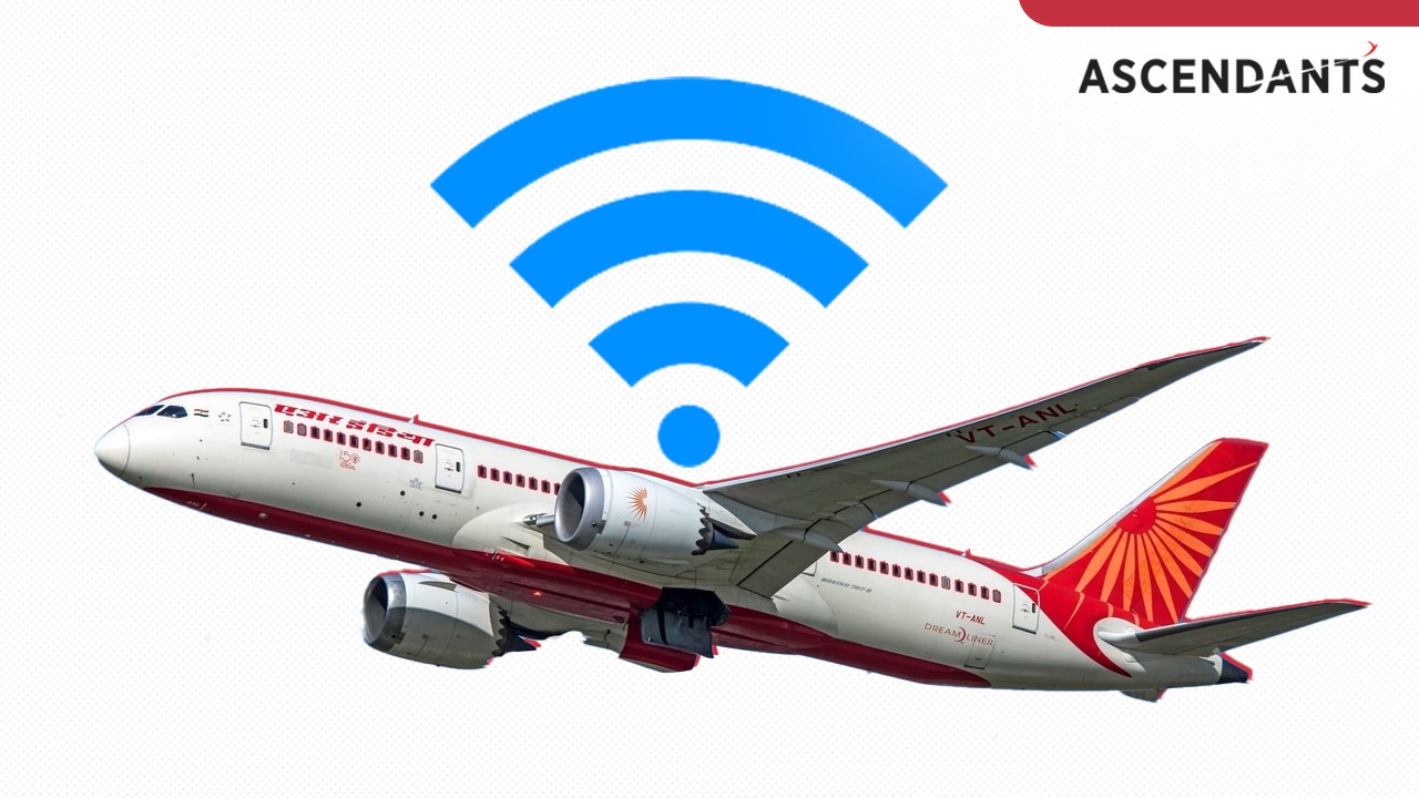 Air India becomes first Indian Airline to offer in-flight Wi-Fi on domestic routes