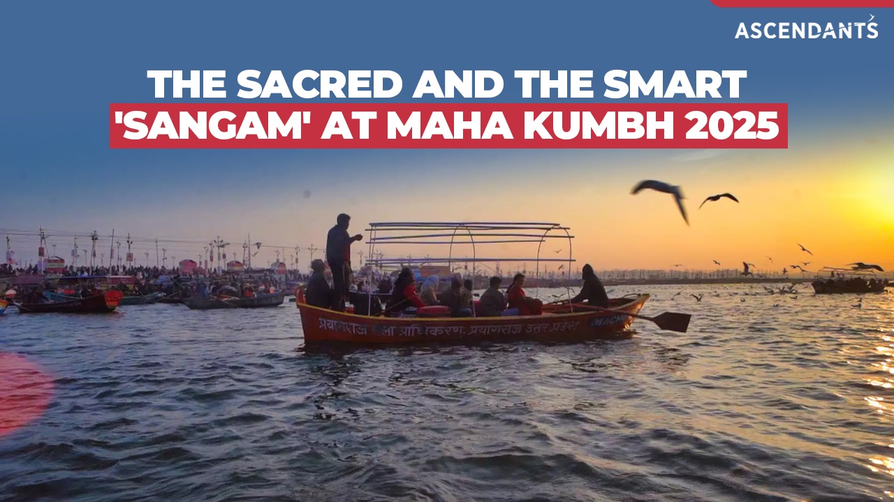 Sangam of the sacred and the smart at Maha Kumbh 2025