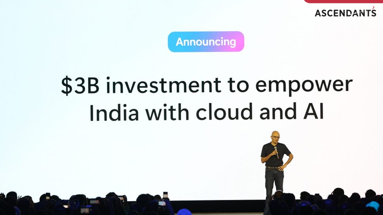 Microsoft commits $3 billion to Supercharge India’s AI revolution