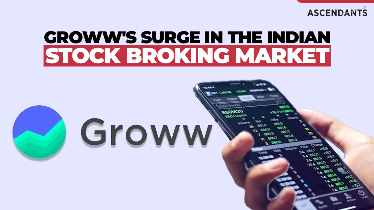 Groww's Surge in the Indian Stock Broking Market