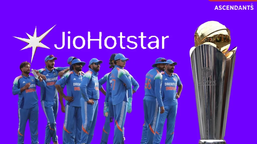 ICC Champions Trophy 2025, JioStar sports broadcast, JioHotstar live streaming, ICC tournament TV rights, cricket live telecast India