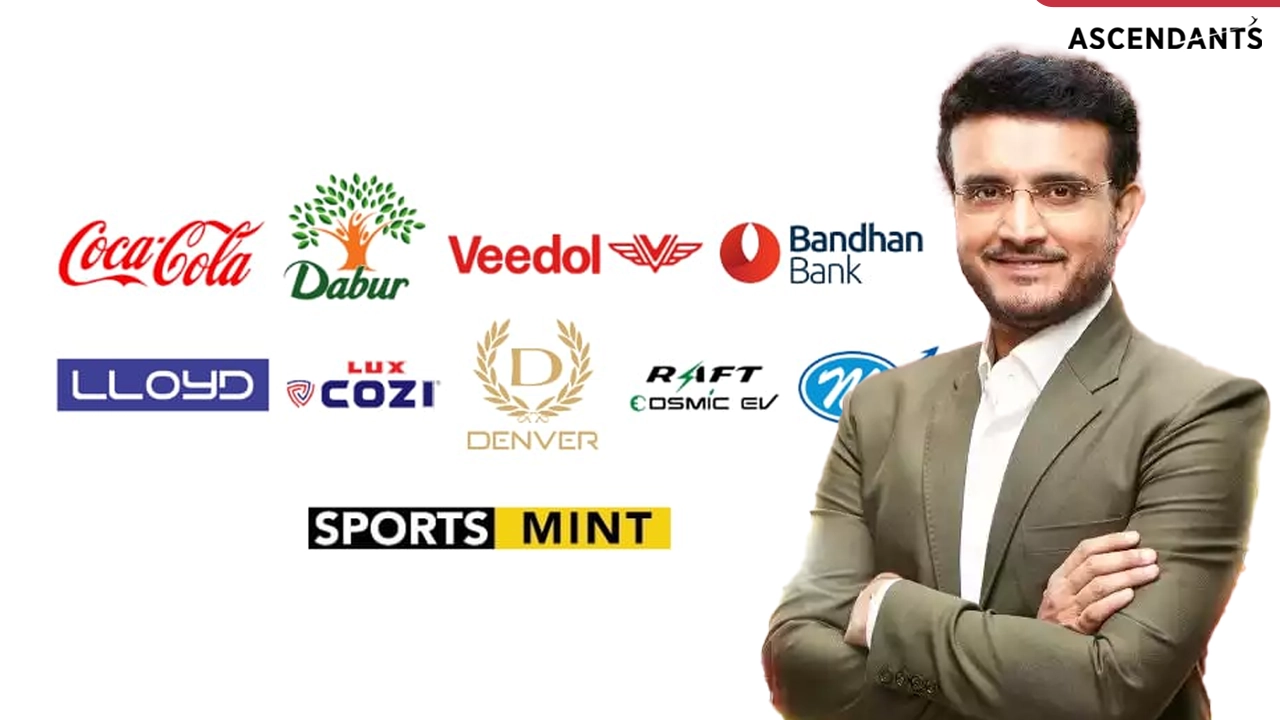 Sourav Ganguly, IPL ambassador, 40+ brands, Ganguly endorsements, IPL marketing