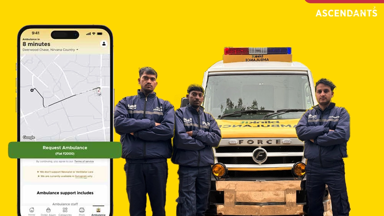 How Blinkit’s 10-Minute Ambulance Service is Changing Emergency Care in India