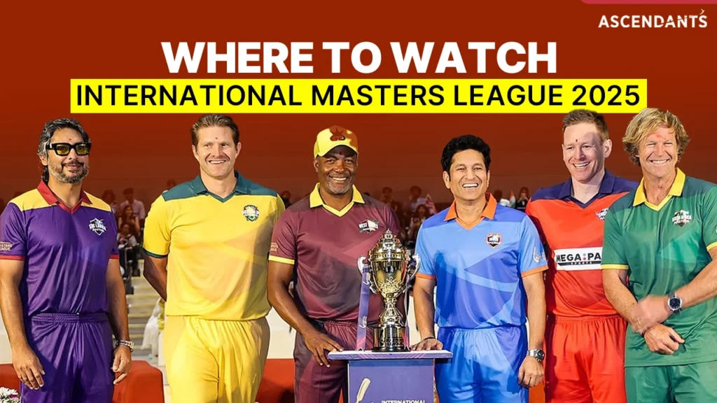 International Masters League 2025, IML 2025 live streaming, India Masters vs Sri Lanka Masters, Sachin Tendulkar IML 2025, Kumar Sangakkara IML 2025, Where to watch IML 2025, IML 2025 schedule, IML 2025 match time, DY Patil Stadium cricket match, Cricket legends match