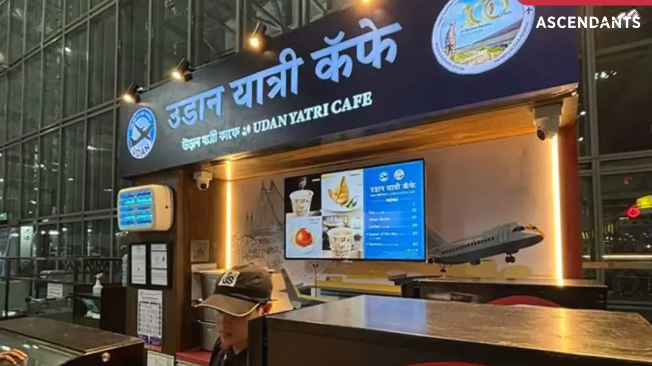 Udaan Cafe, Delhi Airport food, affordable airport food, budget-friendly meals, airport snack options, low-cost airport dining, Udaan Yatri Cafe, airport food prices, travel-friendly cafes, airport meal options