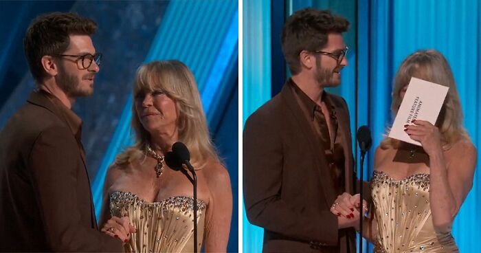 Andrew Garfield, Goldie Hawn, Oscars 2025, Hollywood, Celebrity News