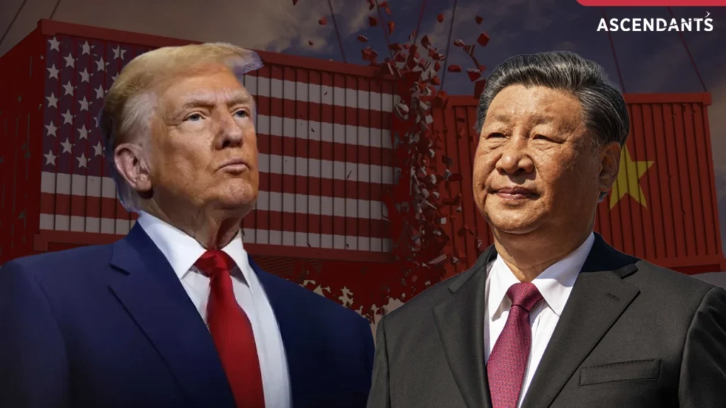 USChinaRelations, Geopolitics, TradeWar, Tariff, GlobalEconomy, TechRivalry, ForeignPolicy, ChinaStrategy, USPolicy, BilateralTensions, EconomicConflict, GlobalTrade, IndoPacific, SuperpowerRivalry, InternationalRelations, StrategicCompetition