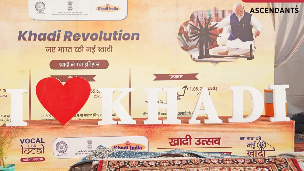 Khadi Exhibition at Maha Kumbh in Prayagraj Generates ₹12.02 Crore in Sales