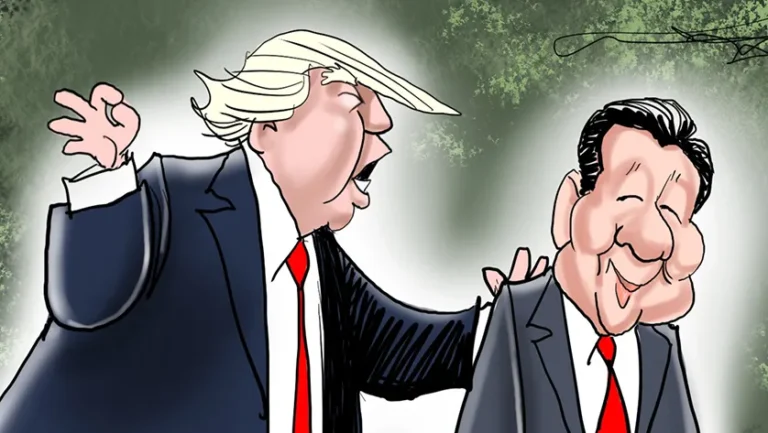 US-China trade war, Goldman Sachs, China equities, ADR delisting, US investors, India manufacturing, global markets, financial separation, MSCI China Index, trade tensions
