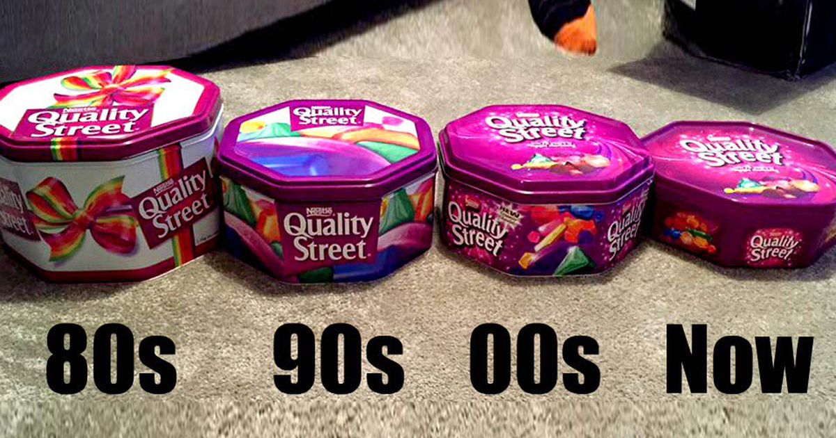 shrinkflation, inflation, product packaging, consumer awareness, hidden inflation, FMCG, marketing tactics, price tricks, cost-cutting, brand strategy, grocery shopping tips, consumer rights, food shrinkage, unit pricing, product downsizing