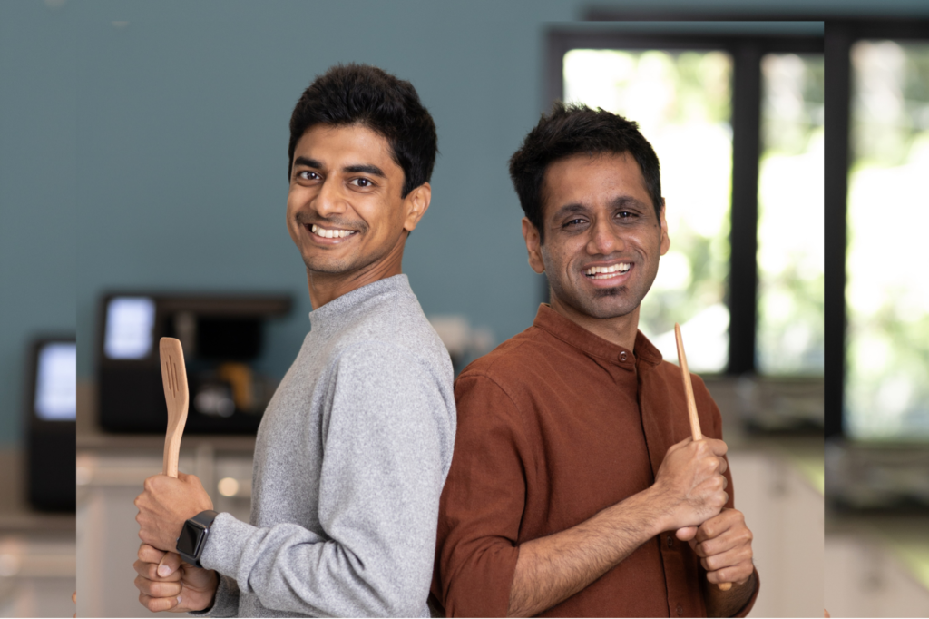 Posha, kitchen robot, AI cooking, home chef robot, smart kitchen appliance, robotic cooking assistant, personalized meals, healthy eating, family cooking, countertop robot, AI meal prep, smart home cooking, Posha robot, Nymble, Raghav Gupta, Rohin Malhotra, automated cooking, computer vision, cooking automation, recipe personalization, Series A funding, Accel, Binny Bansal, home kitchen innovation, AI in kitchen, food tech startup, tech for busy families, US home cooking, smart kitchen devices