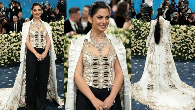 Isha Ambani Met Gala Look