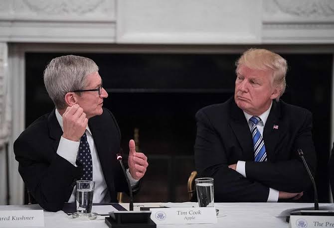 Trump, Apple, Tim Cook, India, U.S. trump tariiffs, U.S. tariffs, apple production in india
