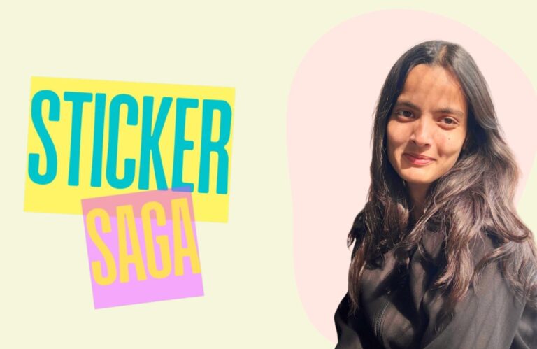 Sticker Saga, Yana Singh, Student Entrepreneur, College Startup, Indian Startups, Sticker Business, D2C Brands,