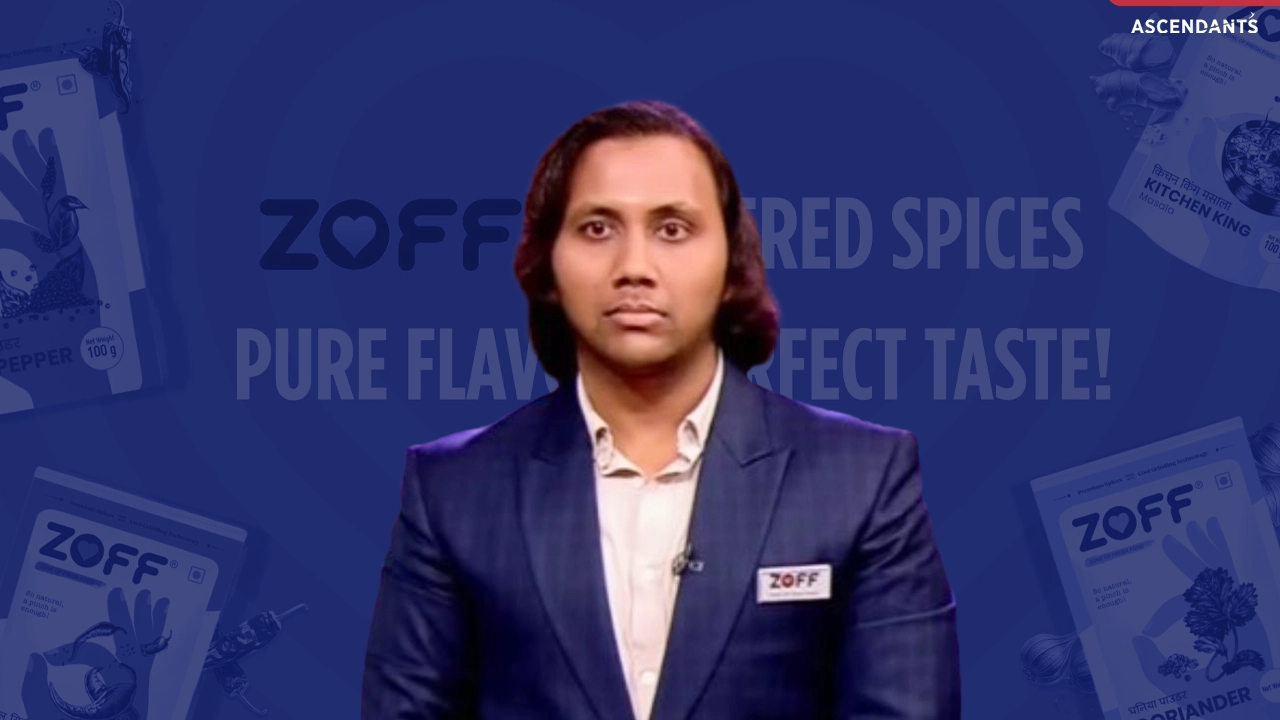 ZOFF Foods, Indian spices, spice industry, Akash Agrawalla, cold grinding, farm sourcing, Shilpa Shetty, spice hoarding, food transparency, startup India