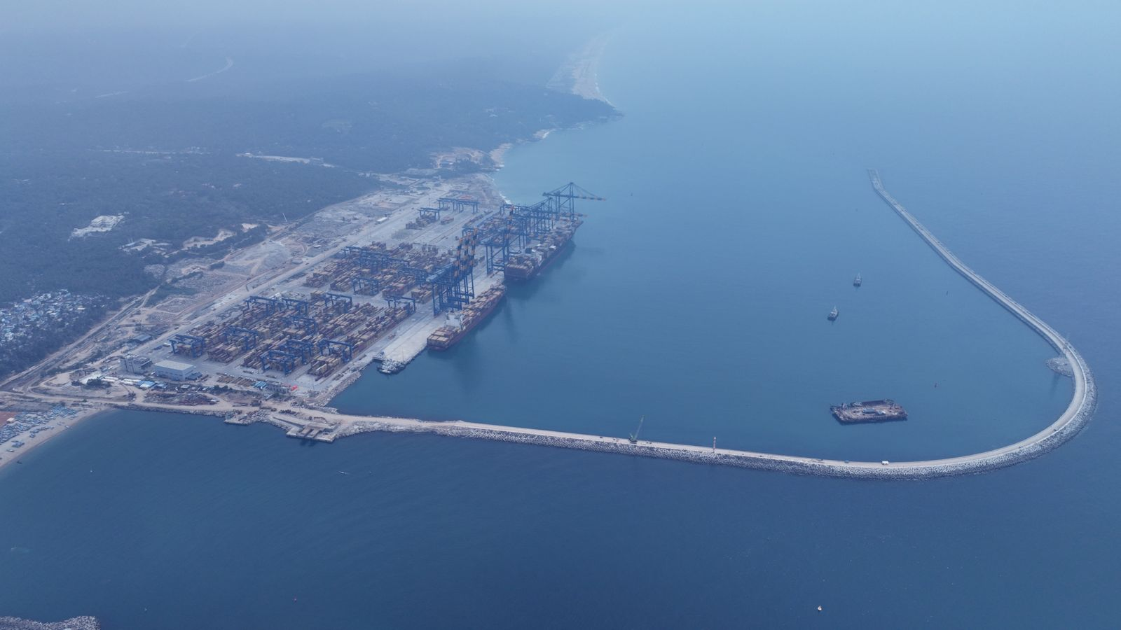 Adani Vizhinjam Seaport, Adani Vizhinjam, Maritime Infrastructure, Transshipment Port, PM Modi, Kerala News, Indian Ports, Adani Ports, Vizhinjam Port Commissioning, Shipping and Logistics, Thiruvananthapuram News