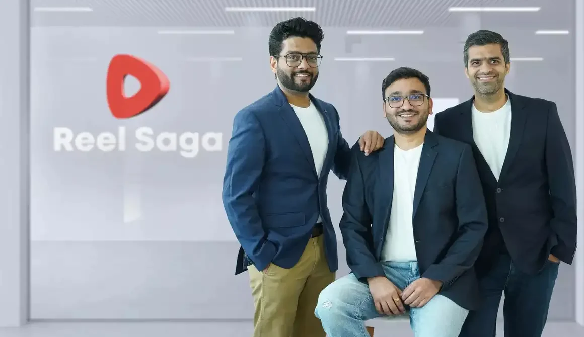 ReelSaga, microdrama platform, mobile storytelling, Indian startups, Shubh Bansal, Shanu Vivek, Ritesh Pandey, short video content, vertical drama, digital entertainment, Truebil founders, mobile-first content, Picus Capital, Nazara Technologies, Southeast Asia OTT, Indian entertainment tech, hyperlocal storytelling, app-based dramas, binge-worthy content, content startup India