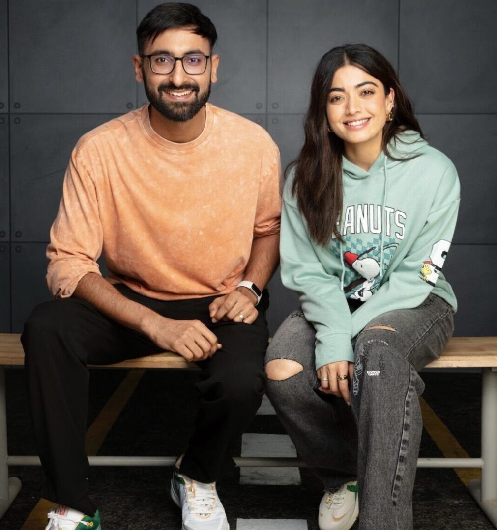 Bewakoof CEO, Rashmika Mandanna, Prabhkiran Singh, Bewakoof, brand ambassador, celebrity endorsement, D2C fashion, youth brands, Indian startups, Gen Z icons, Rashmika real-life story
