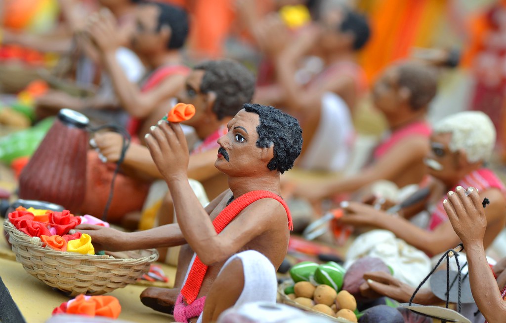 clay dolls of krishnanagar Labubu