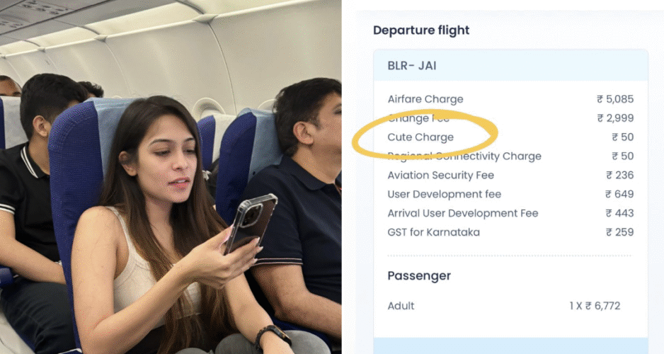 Cute charge, CUTE fee, airport fees, hidden airline charges, Rupal Madhup, travel tips, airline ticket breakdown, airport infrastructure fees
