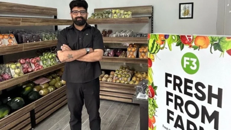 Fresh From Farm, F3, Indian agri-tech startup, Rohit Nagdewani, fruit supply chain, B2B2C agri platform, farm-to-retail, food wastage reduction, Delhi NCR agritech, agri startup India, private label fruits, Indian agriculture innovation, fresh produce logistics, sustainable agritech, marginal fruit retailers