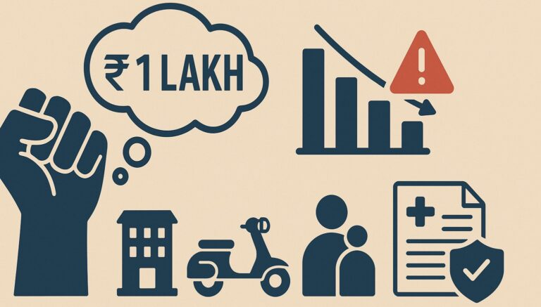 salary illusion, middle class india, cost of living india, 1 lakh salary, urban india expenses, financial struggles, young indians money, internet economy careers