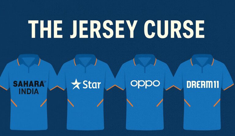Indian Cricket Jersey, Jersey Sponsorship, Sahara, Star India, OPPO, BYJU’S, Dream11, BCCI, Sports Marketing, Business Risks, Cricket Sponsorship