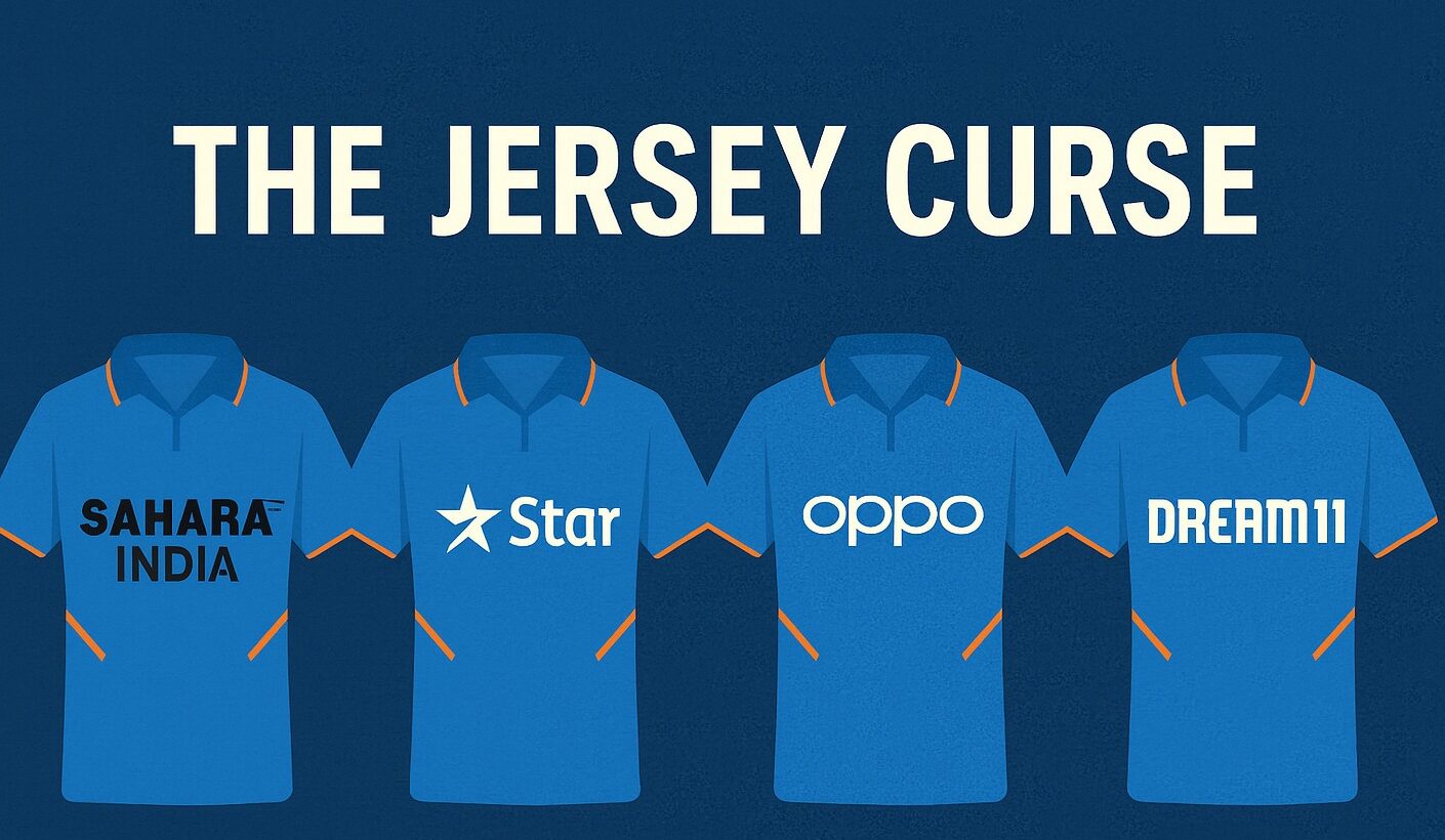 Indian Cricket Jersey, Jersey Sponsorship, Sahara, Star India, OPPO, BYJU’S, Dream11, BCCI, Sports Marketing, Business Risks, Cricket Sponsorship