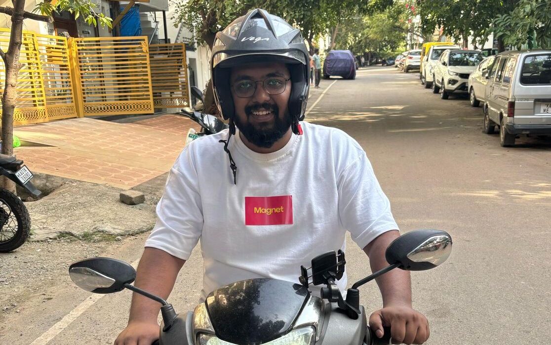 Magnet founder, Priyank Piyush, Magnet app, Magnet fashion-tech, user feedback, startup story, founder deliveries, made for her experience
