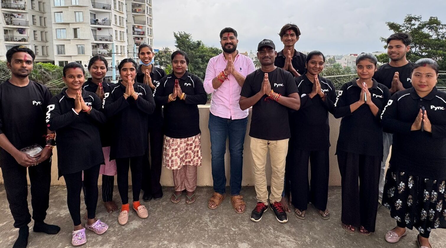 Pync, Bengaluru startup, home services, on-demand services, Indian startups, consumer services, household chores, verified professionals, urban lifestyle, Tier-1 India