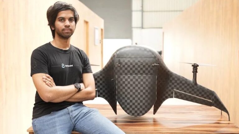 Airbound, Tesla, SpaceX, Indian startup, drone delivery, autonomous drones, logistics innovation, Bengaluru startup, seed funding