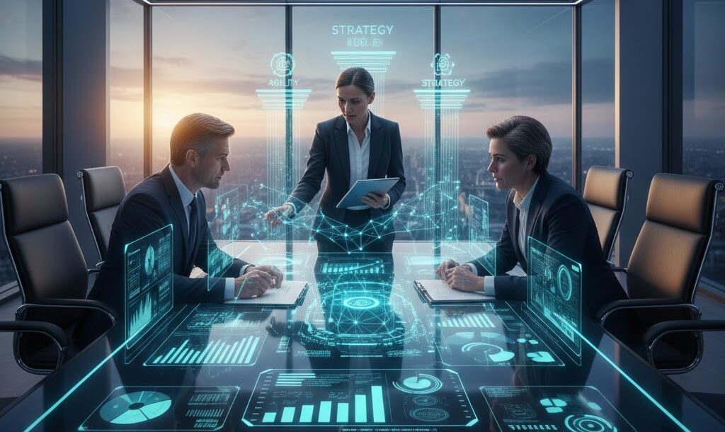 CFO, AI in Finance, Strategic Leadership, Corporate Finance, Finance Technology, Agile Finance, Financial Planning, Risk Management, Business Strategy, 2025 Trends