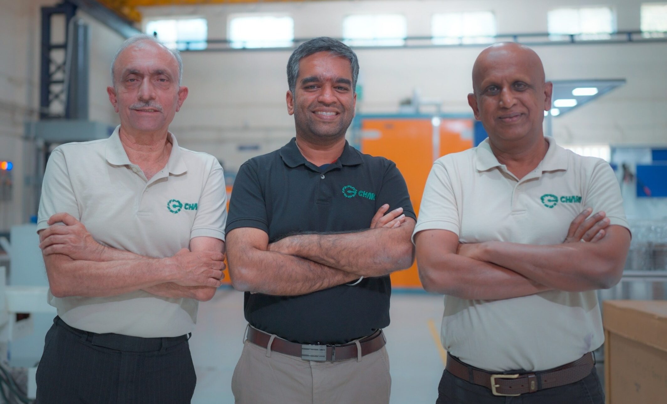 Chara Technologies, Bhaktha Keshavachar, Mahalingam Koushik, Ravi Prasad, rare-earth-free motors, electric vehicles, Indian startups, Arkam Ventures, deep-tech manufacturing, Bengaluru tech, Series A funding, sustainable technology, EV components, Kalaari Capital, Exfinity Venture Partners, IIMA Ventures, Indian innovation, electrification industry