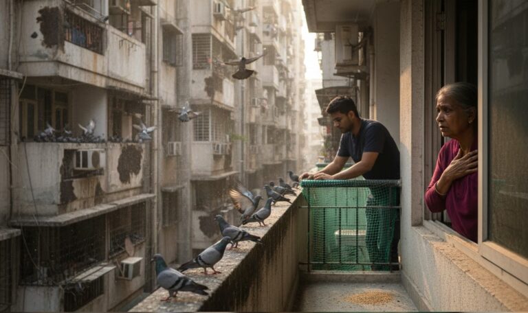 Pigeon Lung Disease, Hypersensitivity Pneumonitis, Urban Health Risks, Pune Girl Death, Lung Fibrosis, Pigeon Droppings, Respiratory Illness, Public Health, City Health Hazards