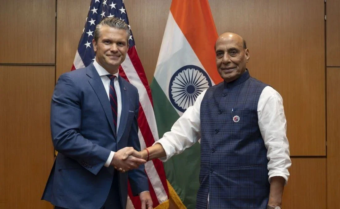 India-US relations, defence pact, Indo-Pacific, Rajnath Singh, Pete Hegseth, defence cooperation, Atmanirbhar Bharat, strategic partnership, tariffs, foreign policy
