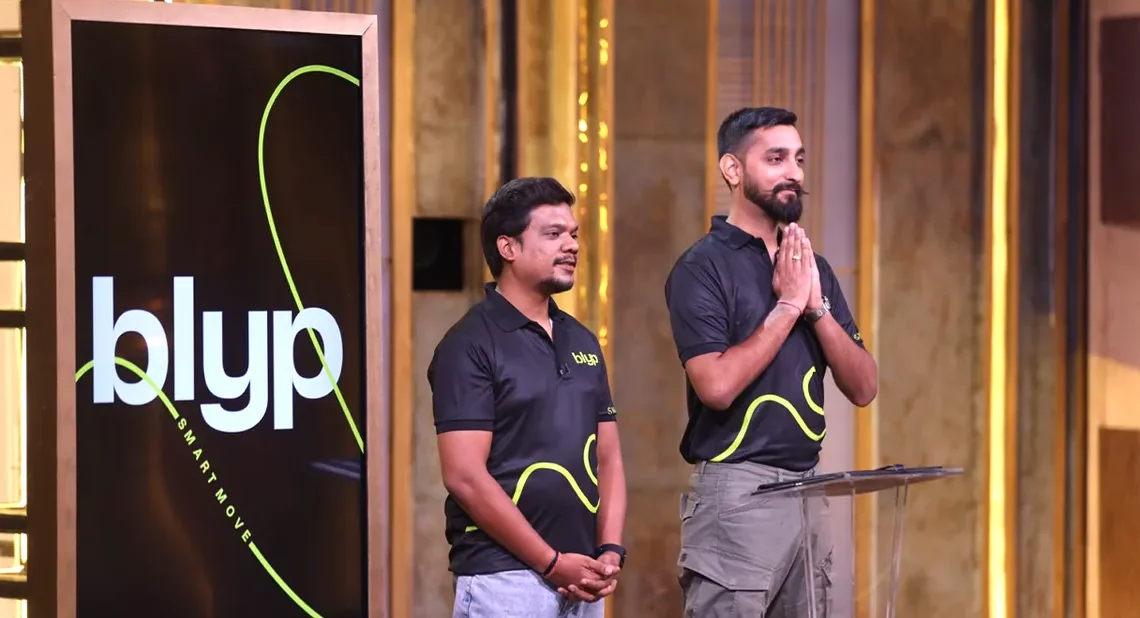 smart parking startup, Blyp funding, IdeaBaaz, Indian startups, urban mobility, parking technology, Delhi NCR, startup funding news