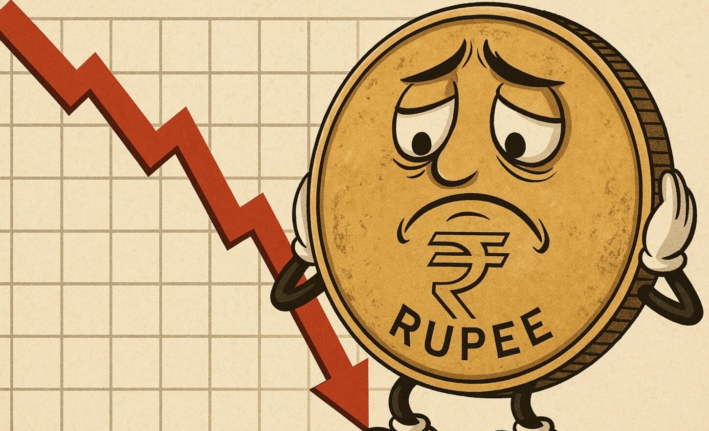 Indian Rupee, Currency News, Forex Market, Asia Economy, USD INR, RBI, Trade Tariffs, 2025 Markets, Foreign Exchange, Investor Outflows