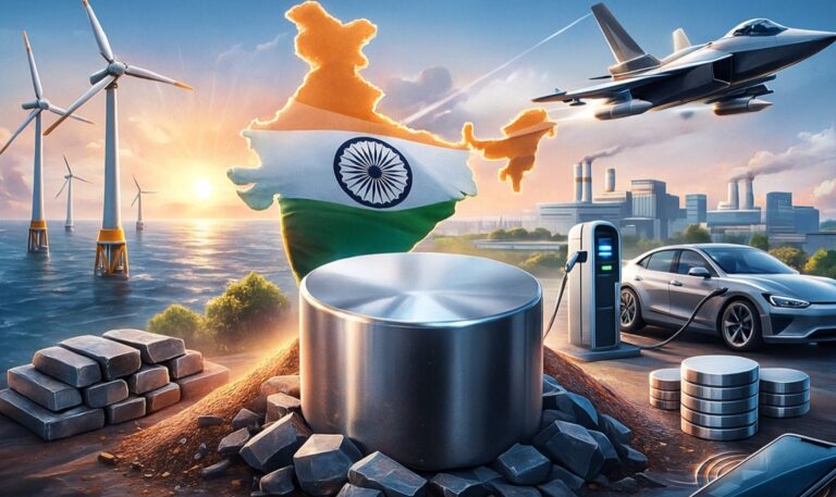 India manufacturing, rare earth magnets, electric vehicles, renewable energy, defence technology, industrial policy, PLI scheme, strategic minerals, high-tech manufacturing, self-reliance