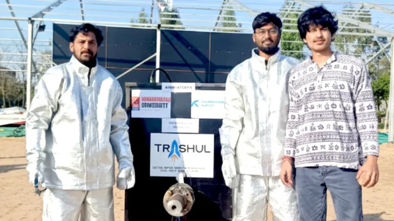 Trishul Space, Indian spacetech, IAN Angel Fund, rocket propulsion, startup funding, small satellite launch, Harpy-1 engine, Indian startups, deeptech, space innovation, IN-SPACe, 8X Ventures, ITEL, India space economy