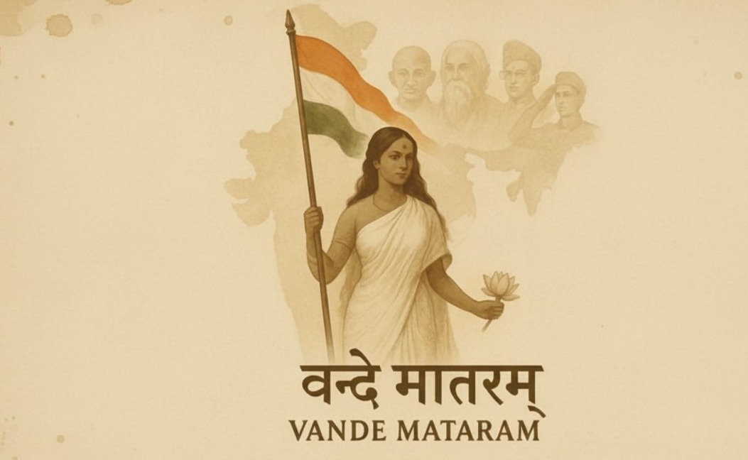 Vande Mataram, Congress, Jawaharlal Nehru, Rabindranath Tagore, Anandamath, Bankim Chandra Chattopadhyay, Indian History, Political Debate, National Song, Constituent Assembly