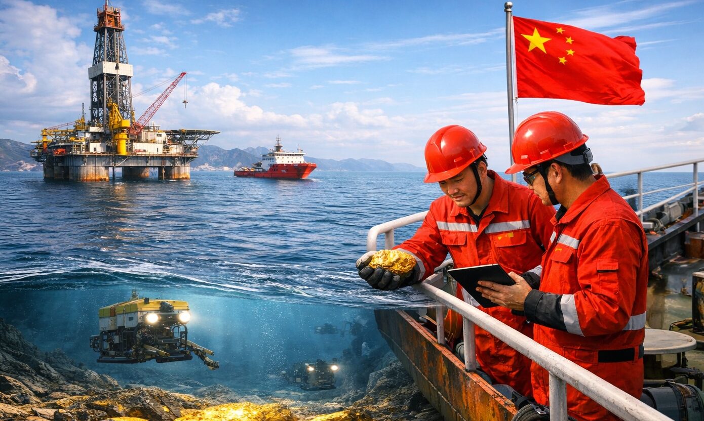 China gold discovery, undersea gold deposit, Shandong province, Laizhou gold reserves, China mining news, gold exploration, Asia gold find, mineral exploration China