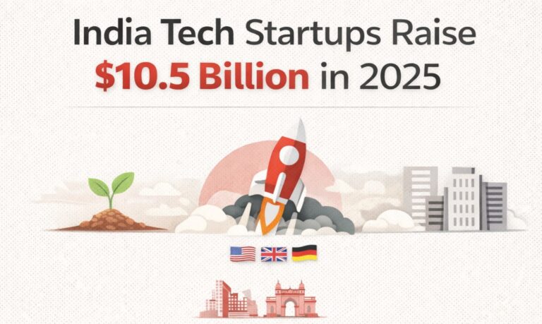 India tech funding 2025, Indian startup ecosystem, startup funding India, venture capital India, Indian startups 2025, tech startups India, India VC trends, startup IPOs India, Indian unicorns, startup exits India