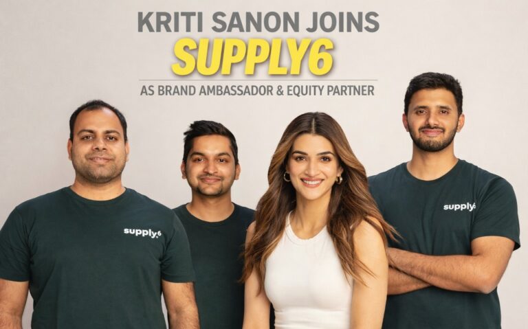 Kriti Sanon, Supply6, celebrity investor, brand ambassador, Indian startups, consumer brands, wellness startups, nutrition supplements, Zeropeal VC, startup funding, celebrity partnerships