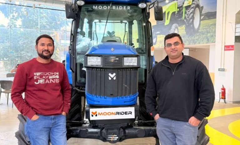Moonrider, electric tractors, EV startup, farm EVs, agri-tech India, startup funding, Series A, pi Ventures, sustainable farming, agricultural technology, Ascendants