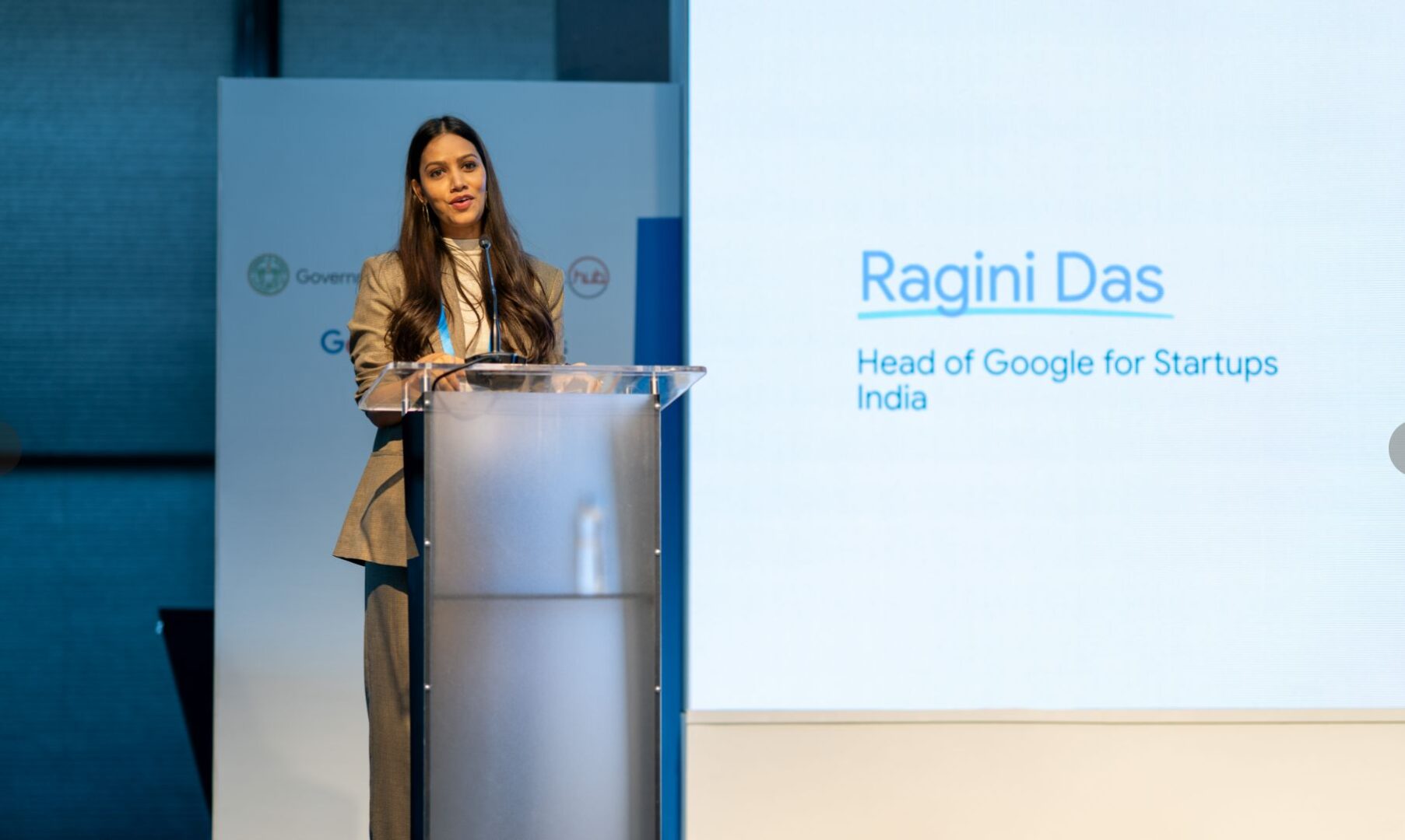 Ragini Das, Google for Startups, Hyderabad startups, Telangana startup policy, T-Hub, Indian startup ecosystem