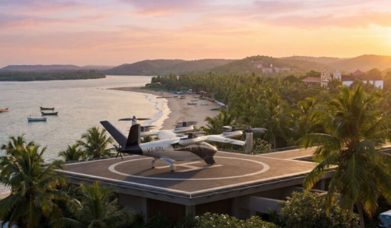 Sarla Aviation, Goa Government, Air Taxi, Advanced Air Mobility, AAM India, Goa Tourism, Mobility Innovation, Aviation News, India Transport, Future of Mobility