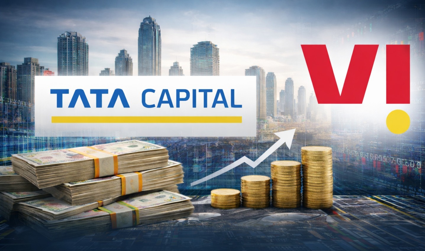 Tata Capital, Vodafone Idea, Vodafone Idea bonds, NBFC investments, Indian telecom sector, Corporate debt, Bond market India, Telecom funding, Private credit India, Business news India