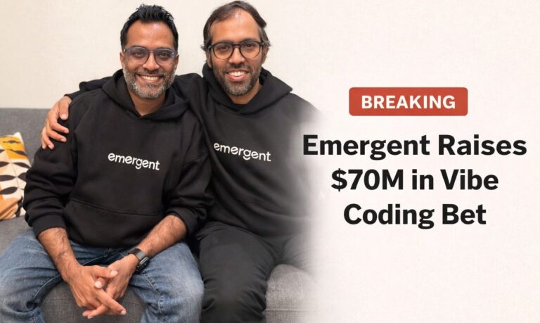 Emergent Raises $70M in Vibe Coding Bet