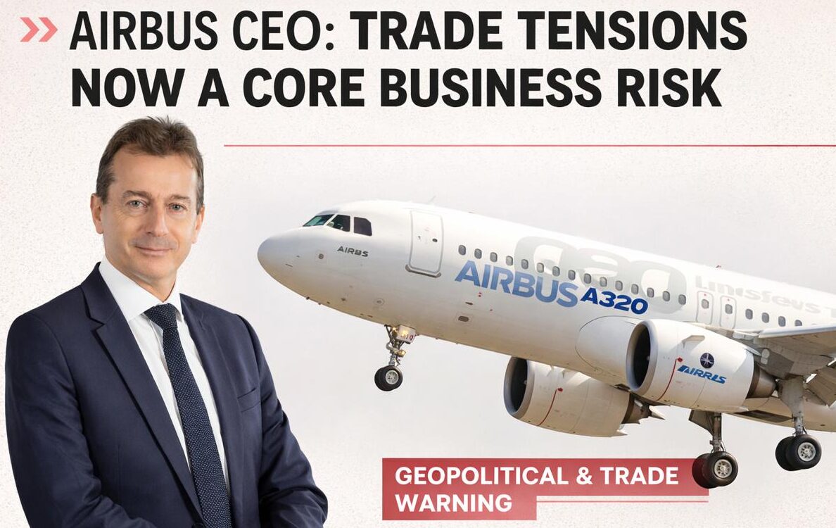 Airbus Sounds Alarm as Trade Tensions Reshape Global Aviation