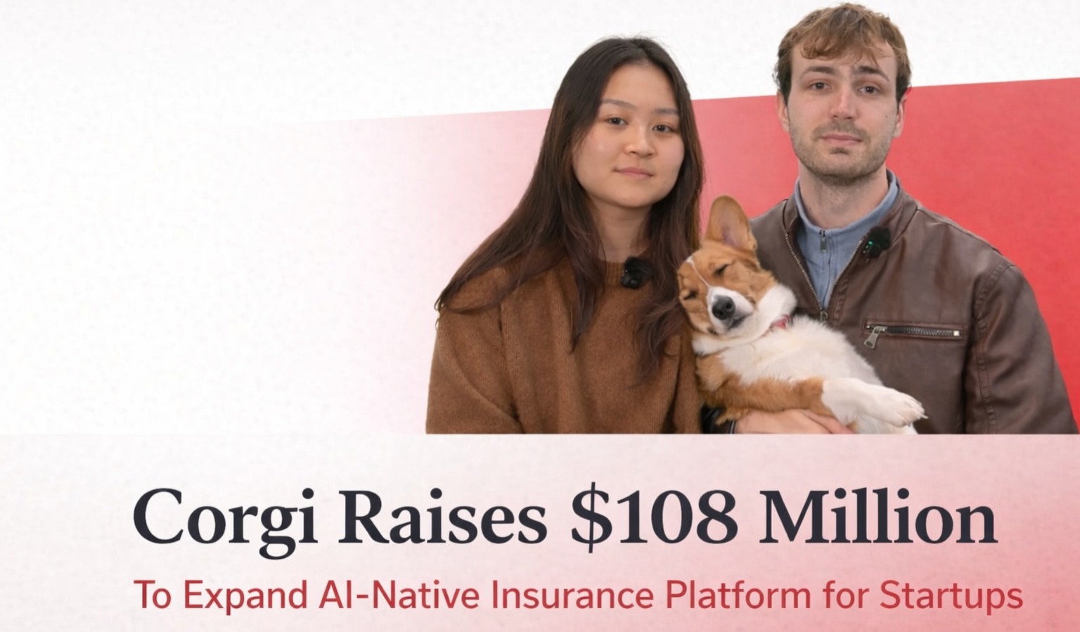 Corgi, Emily Yuan, Nico Laqua, AI insurance platform, startup insurance, insurtech funding, AI native insurance carrier, venture backed startups, insurance for startups, insurtech news, funding news, Reinsurance News